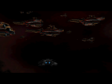 Preview shot of the Kilrathi fleet in Hari space
